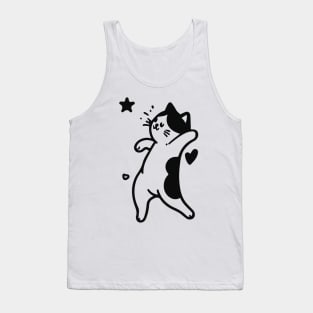 Dancing Cat Tank Top